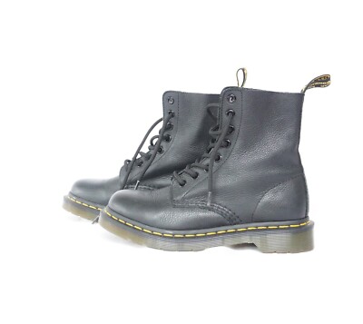 Dr.Martens / レースアップブーツ/UK5/BLK/13512 DR. MARTENS 13512 BLACK LEATHER LACE UP ANKLE BOOTS WOMENS SIZE 5