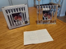 NEW Mikasa Glamour Picture Photo 2" x 2" Frame New Open Box