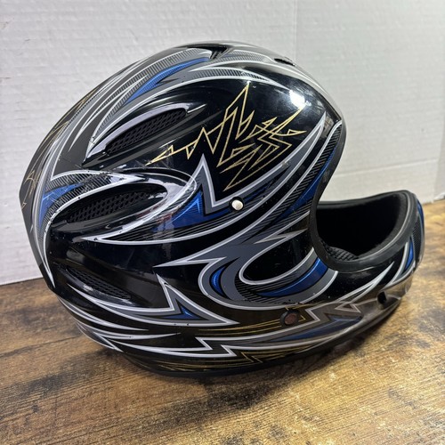 Bell Exodus T-40 Full Face Racing Helmet Size Large 1040G 56-59cm No Visor/Mask - Picture 9 of 24
