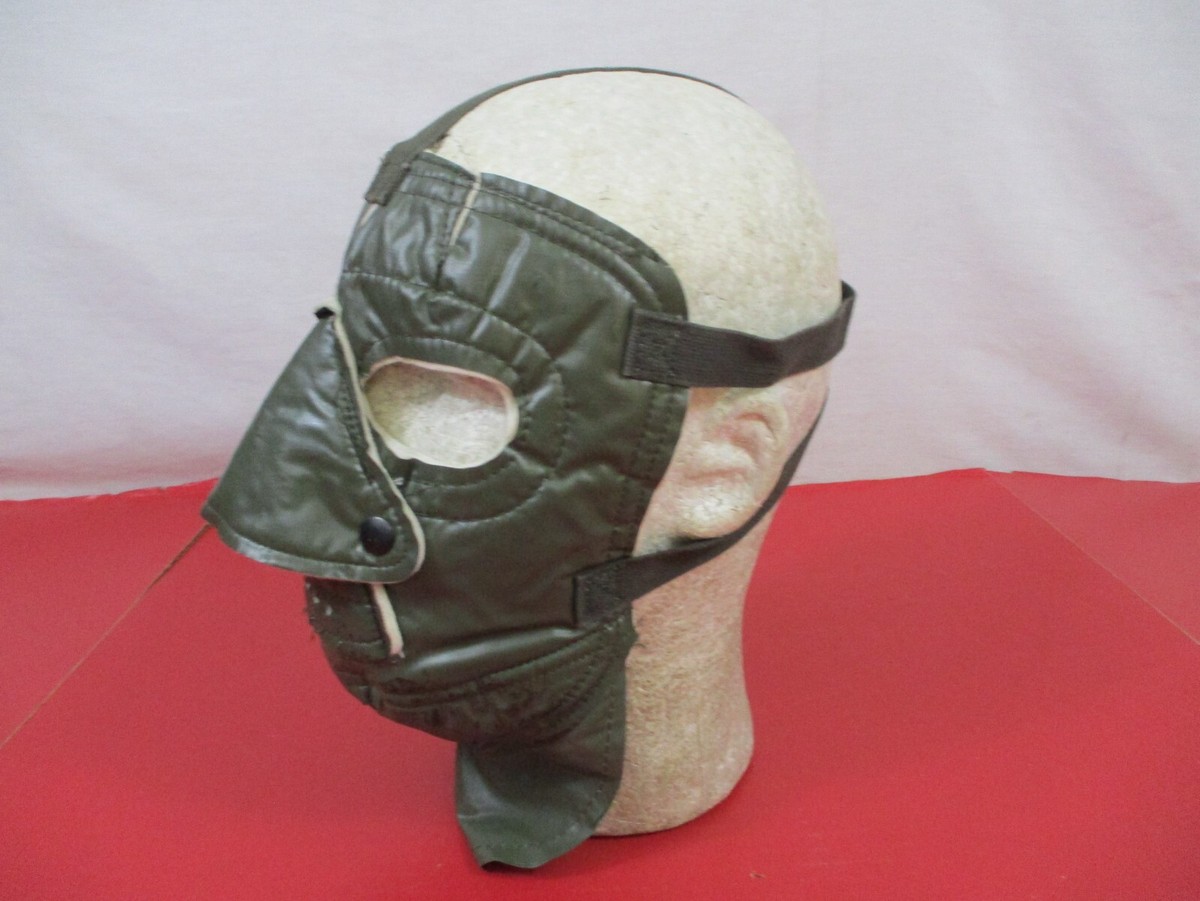 WWII US Navy USN Extreme Cold Weather Insulated Face Mask - OD
