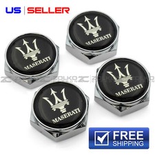 License Plate Bolts Screws Frame Caps 2 Color - Us Seller