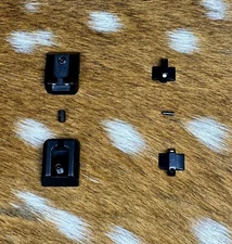 Custom 1911 Front & Rear White Dot Sight*NEW*