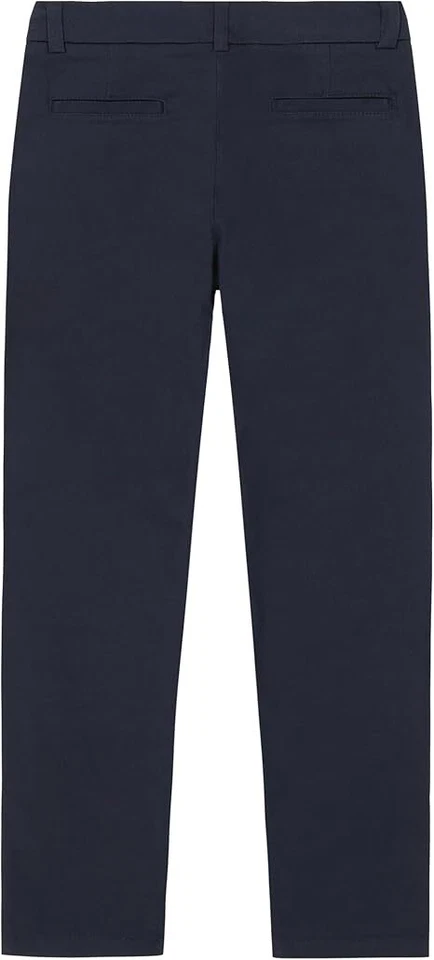 Pantalón Capri IZOD Niña Azul Marino Talla 14 Uniforme Escolar Sarga Ajustado Rendimiento Cremallera Foto 2 de 2