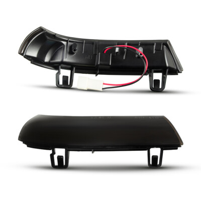 2x LED Spiegel Blinker Schwarz Smoke für VW Golf 5 Eos Passat 3C Jetta 3 Black