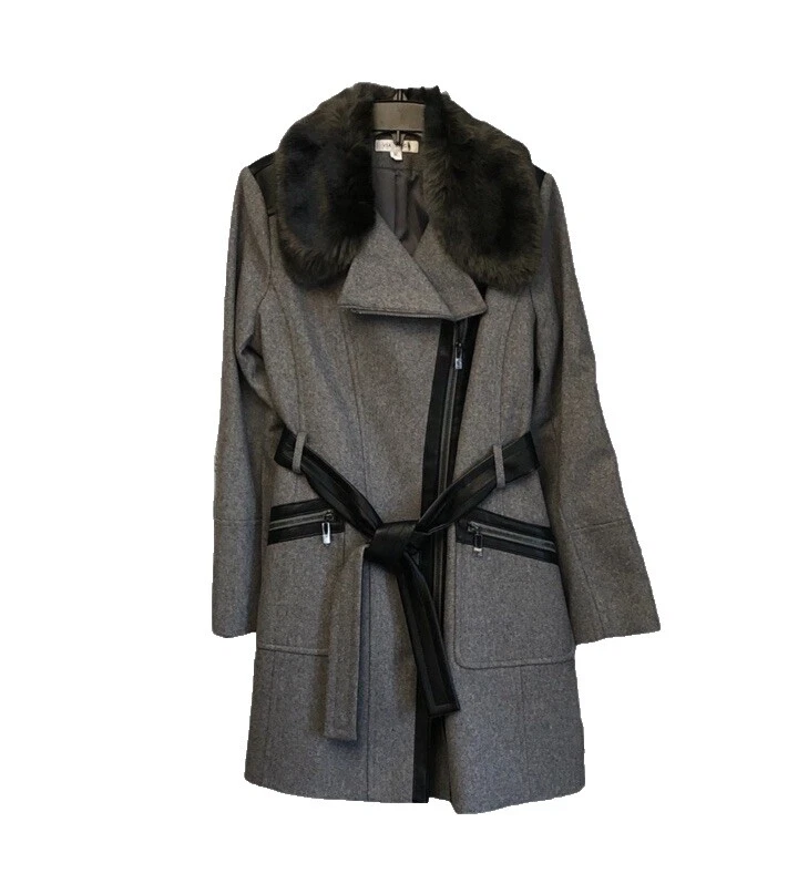 Abrigos sólido negro Via Spiga, chaquetas y chalecos para Mujeres