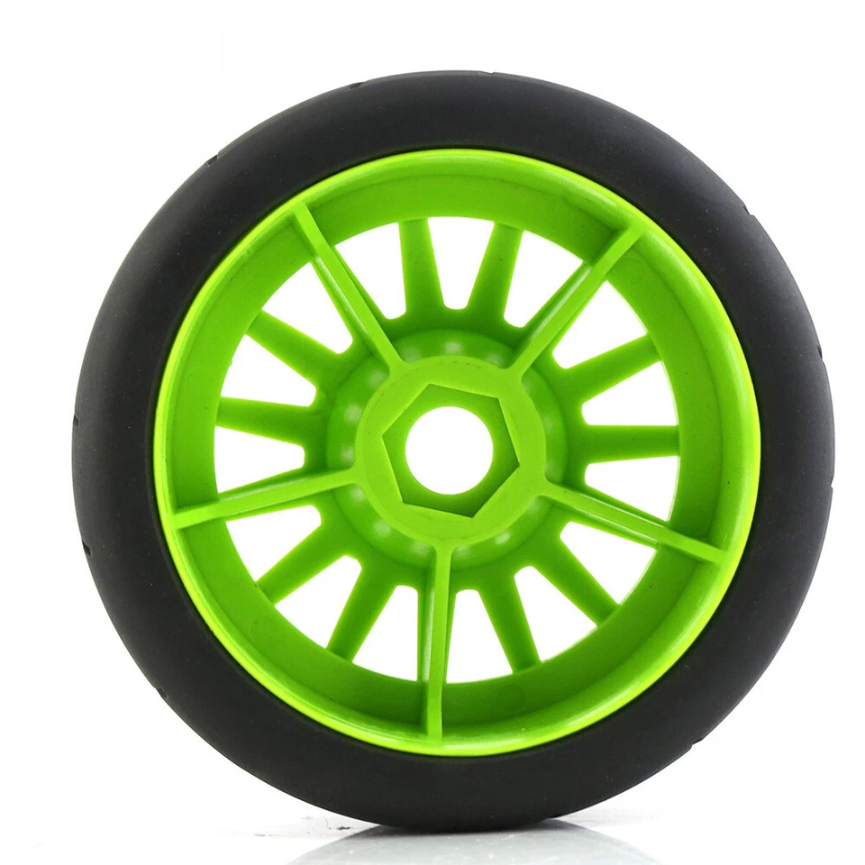 Offroad-Reifen 113x45mm für 1/10 Traxxas Slash/Leimeng 4er Nylon-Felgen - Bild 4 von 4