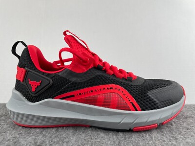 Under Armour Project Rock UFC Red & Black BSR3 Shoes Women's 9