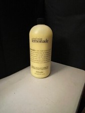 Philosophy Iced Mint Lemonade Shampoo Shower Gel Bubble Bath 32oz New No Pump
