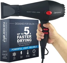 Ceramic Ionic Salon Professional Hair Blow Dryer Blower Turbo 2200W Fast Drying