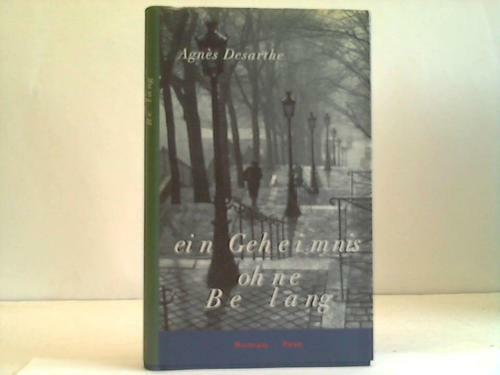 Das Geheimnis ohne Belang. Roman - Bild 1 von 1