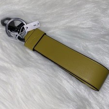Coach Large Loop Key Fob New100 AuthenticChartreuse Smoke Free pets free