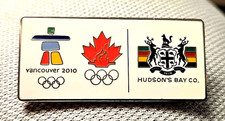 TEAM CANADA NOC 2010 VANCOUVER OLYMPIC GAMES PIN BADGE  2026