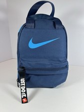 Nike Just Do It Insulated Lunch Bag, Navy Blue Nike Fuel Lunch Box, School Tote
