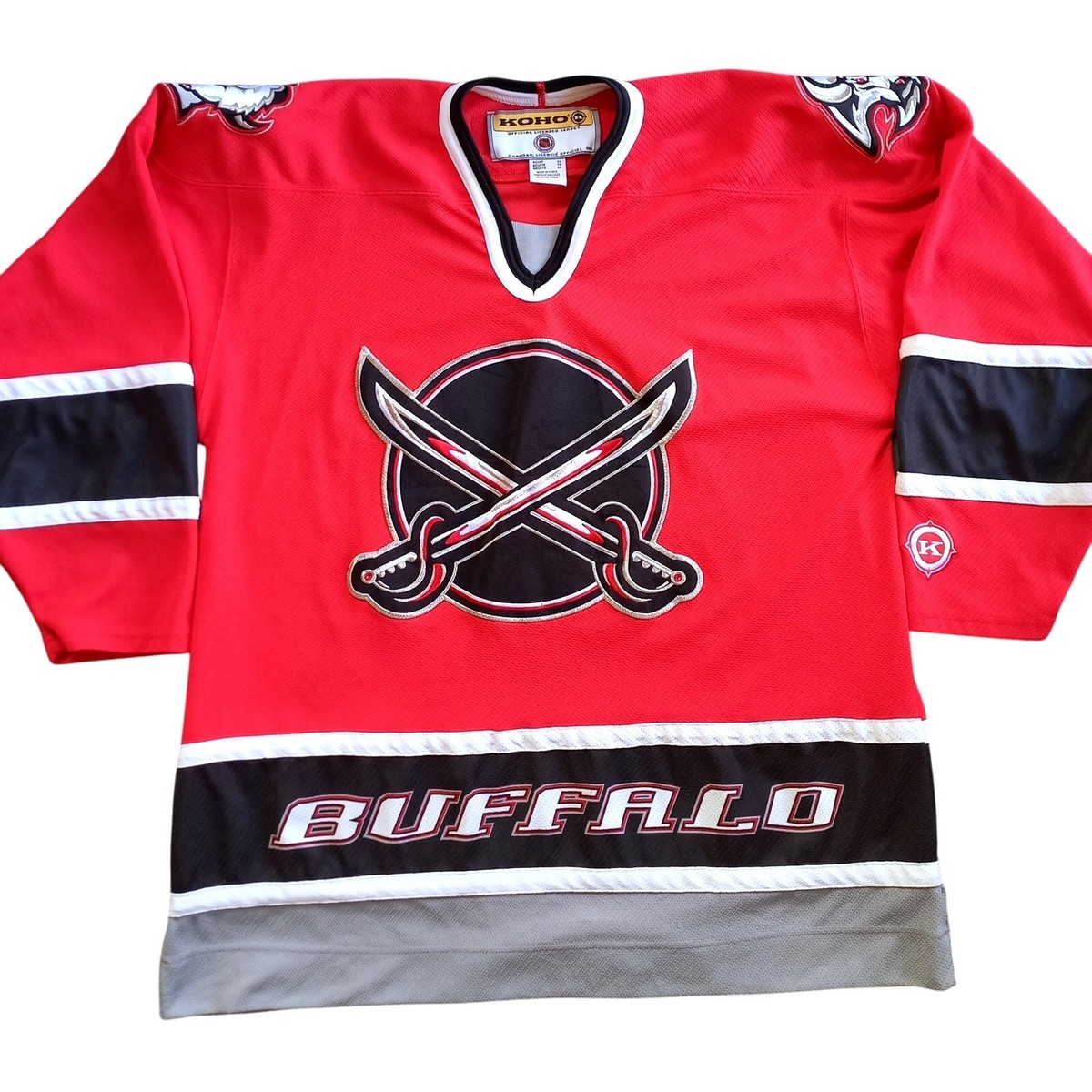 CCM NHL バッファロー セイバーズ ゲームシャツ e Vintage Buffalo Sabres White #27 Hockey-NHL CCM Jersey SizeL