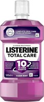 Listerine Total Care Antibacterial Mouthwash 10 in 1 Benefits, 500ml