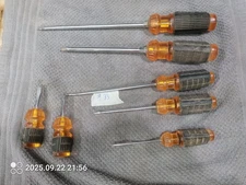 Seven Assorted Screwdrivers