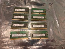 (LOT OF 8) 16GB PC4-3200 DDR4 SODIMM Laptop Memory RAM Micron Kingston Hynix