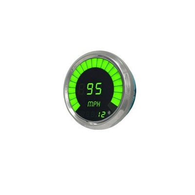 Intellitronix MS9222G LED Digital/Bar Tachometer, Green