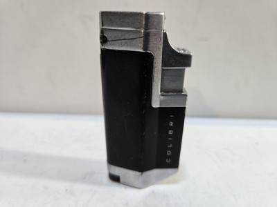 Working COLIBRI 3 FLAME JET CIGAR Silver LIGHTER,  8087/36