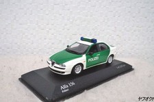Minichamps Alfa Romeo 156 1997 1 43 Miniature Police Car