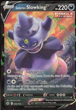 Galarian Slowking V 099/198 SWSH06: Chilling Reign Holo Ultra Rare MP EN