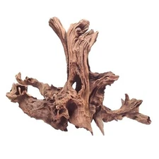  Natural Driftwood for Aquarium Decor, Mopani driftwood （13-17 inch pack of 1）