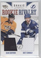 2011 Rookie Anthology Rivalry Materials Brett Connolly Blake Geoffrion #59 0a4