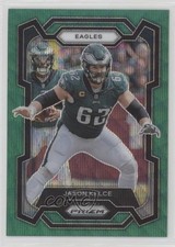 2023 Panini Prizm Green Wave Prizm Jason Kelce #245 11dj
