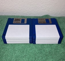 20 3,5" 2DD Disketten 80 Track formatiert mit Commodore Amiga sauber getestet