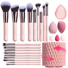 BS-MALL Makeup Brushes Premium Synthetic Foun...