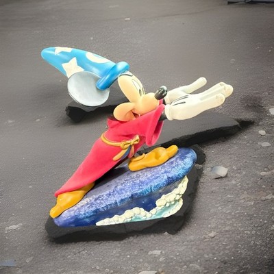 Rare Disney Mickey Mouse Sorcerer apprentice 19'' Big Fig Richard Sznerch