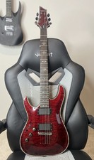 Schecter Hellraiser Diamond Series Electric Guitar Red 6 String LEFT HANDED