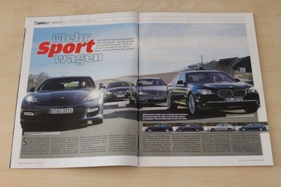 Auto Bild Sportscars 04/2011 BMW Alpina B7 Biturbo Allrad mit 507PS besser als..