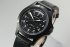 [Box Paper] HAMILTON Khaki Field King H644650 AT Day Date Black Swiss Made Watch