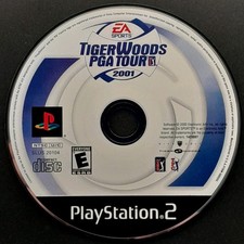 Tiger Woods PGA Tour 2001 - PlayStation 2 - PS2 - Disc Only - Resurfaced/Tested