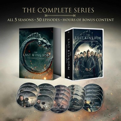 The Last Kingdom: the Complete Series (DVD) SEALED BOX SET