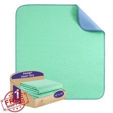 Washable Underpads 72x72 Reusable Bedwetting Pads 1 Pack