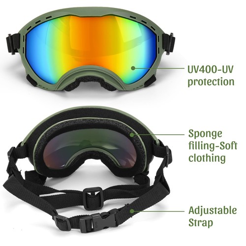 Hundebrille für große Hunde, Hundesonnenbrille zum Augenschutz, UV-Schutz... - Bild 4 von 7