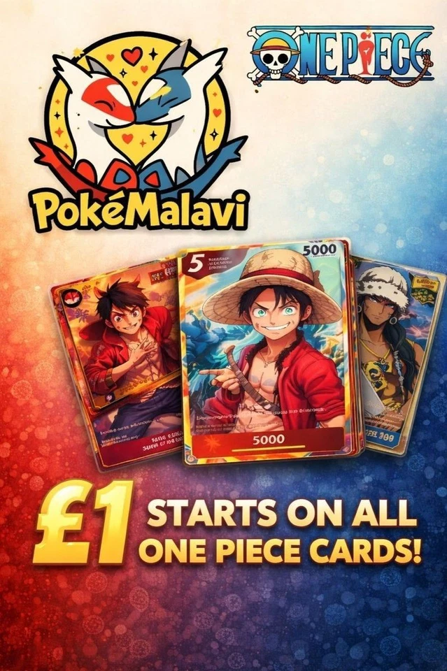 One Piece £1 STARTS ONLY - Bangers, Alt Arts, Promos and SR Heat!