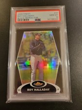 2008 Finest Roy Halladay #47 Black Refractor - #/99 - Pop 1 - PSA 10 - HOF 