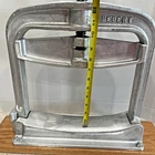 Large HEBERT 6" FIRE Hose Clamp / Mounted Cast Aluminum *NEW*