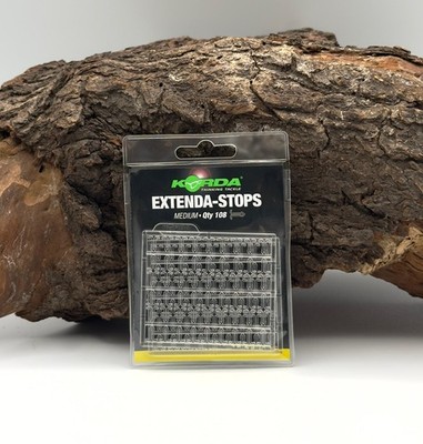 Korda Extenda Stop Medium 108 Stück Clear Stopper für Boilies Pop Ups Tigernüsse