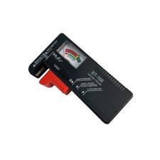 Battery Tester Checker, Universal Small for AAA AA C D 1, Red