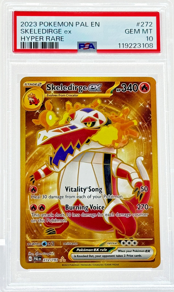 Skeledirge ex Pokémon (2023) Paldea Evolved #272 - Secret Hyper