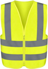 High Visibility Safety Vest, ANSI Class 2, No Pocket