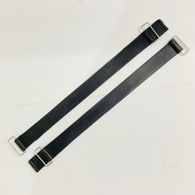 BATTERY RUBBER STRAPS LONG 1 PC FITS FOR ROYAL ENFIELD #560058-B - HKT-US