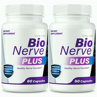 Bio Nerve Plus, Premium BioNerve + Nerve Support Formula - 2 Pack