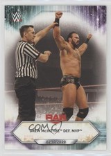 2021 Topps WWE Raw Drew McIntyre def MVP #19 xm0