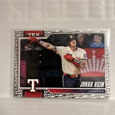 Jonah Heim 2026 Topps Series 1  AZ Spring Training Card #78 Texas Rangers
