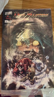 Dual Masters #1 Dreamwave Comic Book Sealed With P4/YO Japanese Card